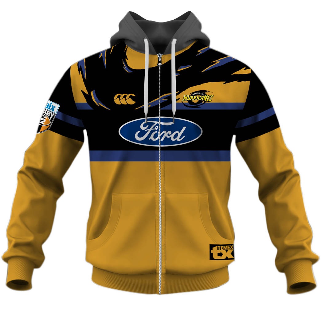 Personalize Throwback Super Rugby Hurricanes Vintage Jersey 1998 GearShop