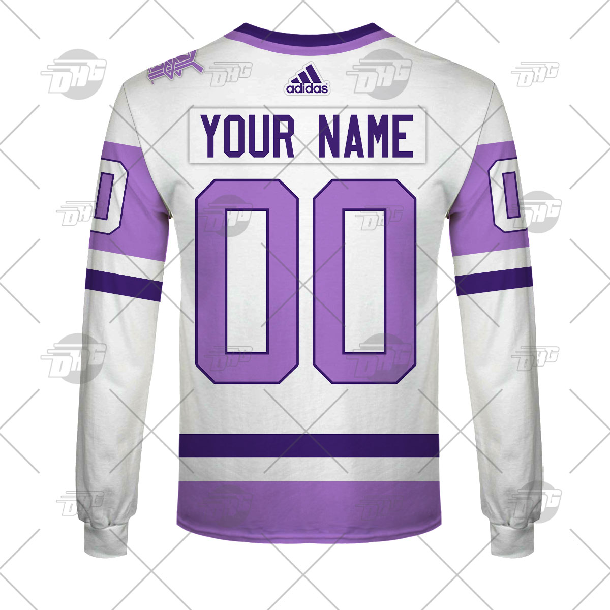 Personalized NHL Jersey Florida Panthers White/Purple Hockey Fights Cancer  Primegreen Custom Jersey – GearShop