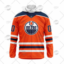 Personalized NHL Edmonton Oilers Hoodie Blanket • Kybershop